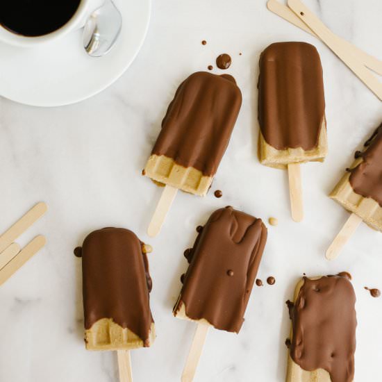 Jamocha Popsicles