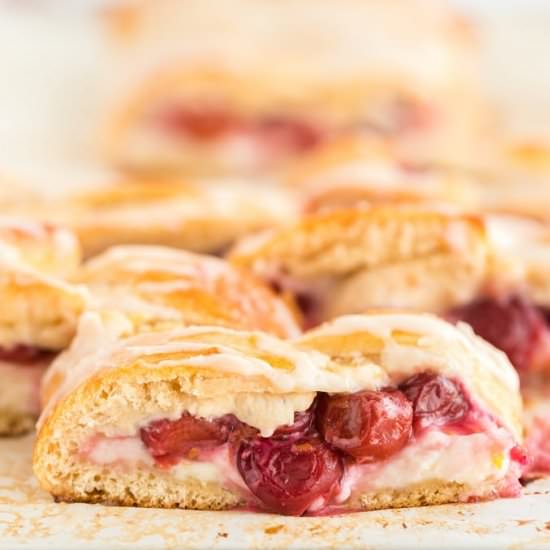 Cherry Breakfast Braid