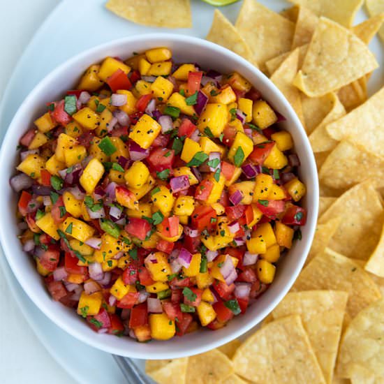 peach salsa