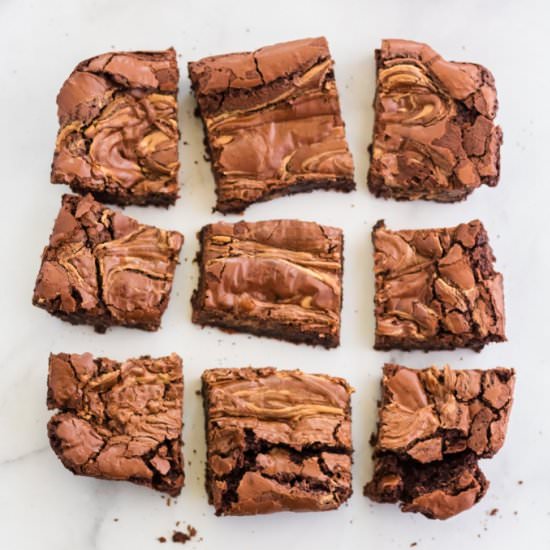 Peanut Butter Brownies
