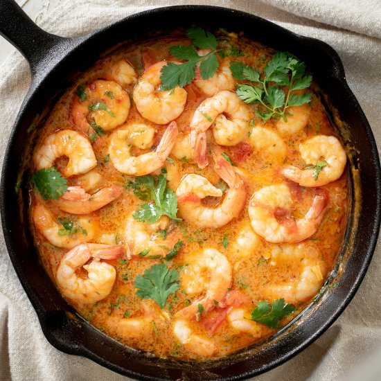 Shrimp in Buttery Sofrito Sauce