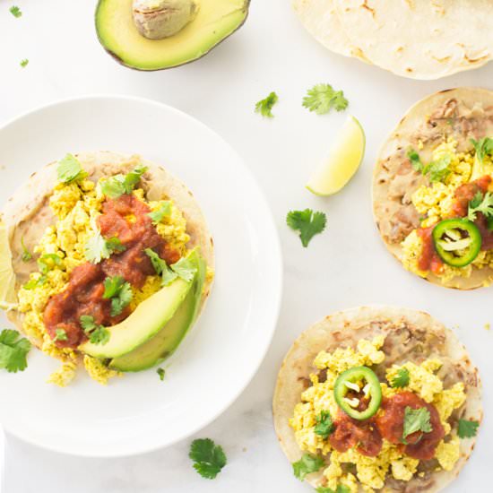 Vegan Huevos Rancheros