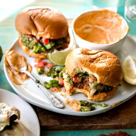 Chipotle Jack Burgers