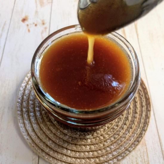 Sweet Sesame Ginger Salad Dressing