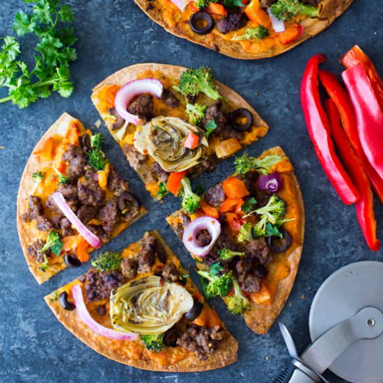 Mediterranean Pizzas