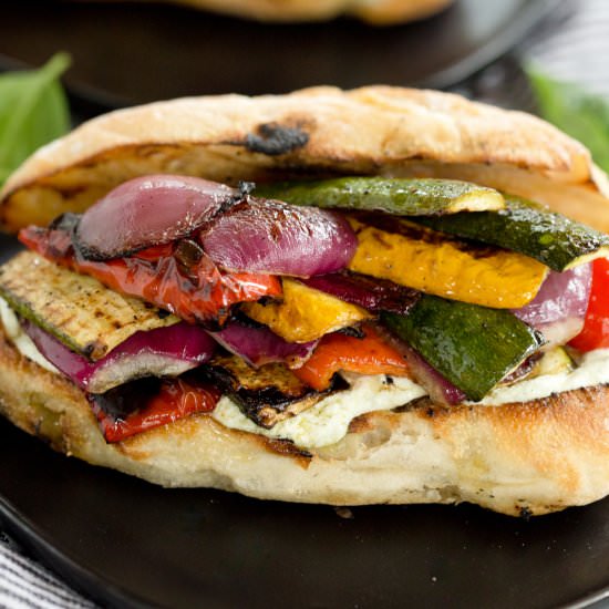 Grilled Vegetable Sandwiches