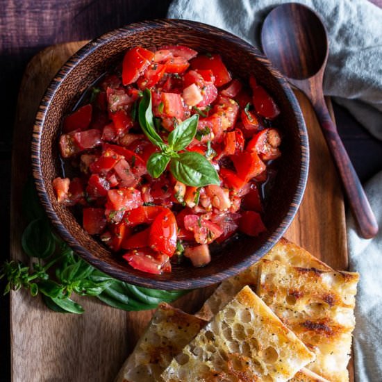 How to Make Bruschetta Bread