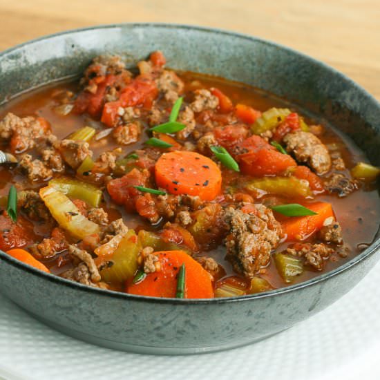 Easy Hamburger Soup