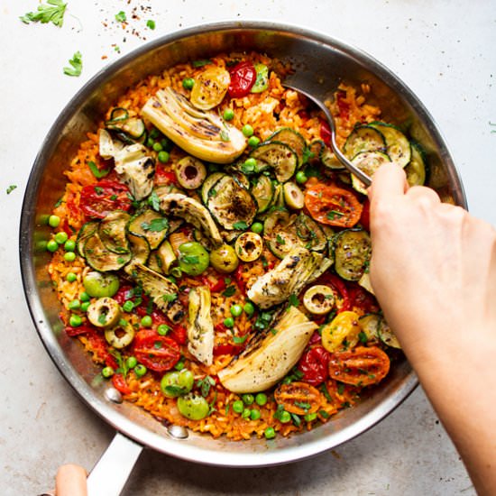 Vegan paella (V,GF)