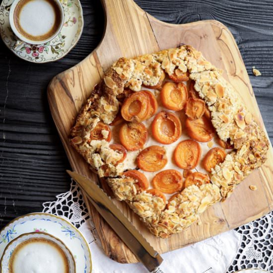 Apricot-Almond Galette