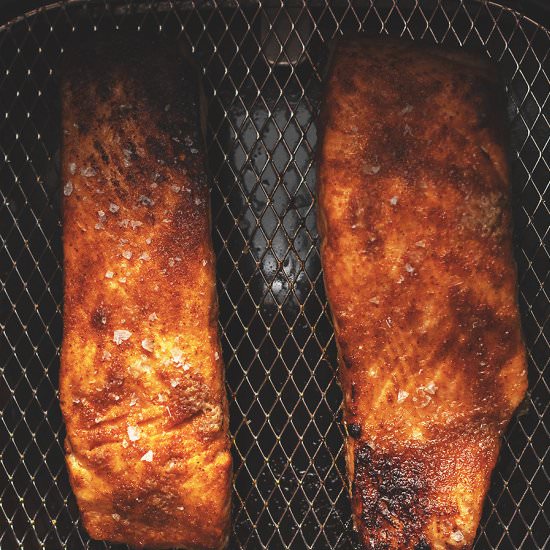 Air Fryer Salmon