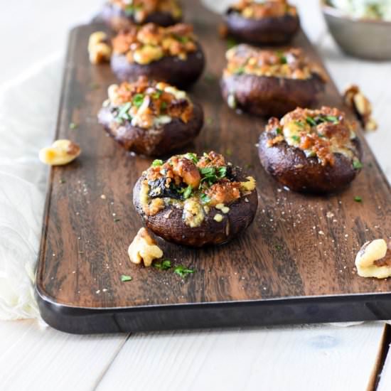 Blue Cheese Stuffed Mushrooms