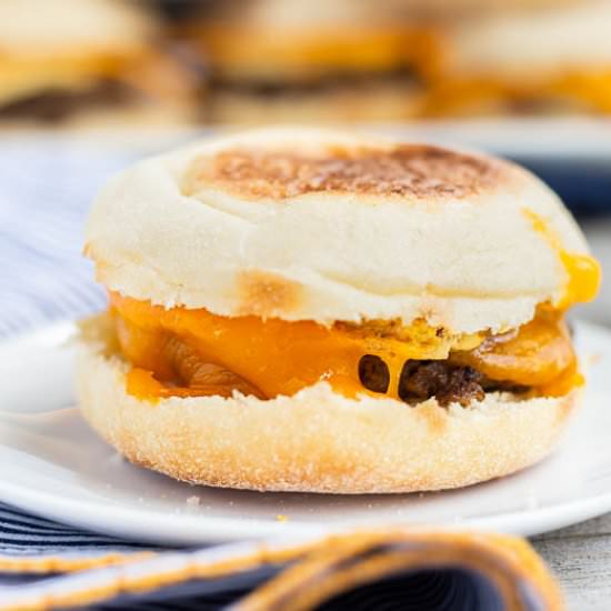 Freezer Breakfast Sandwiches