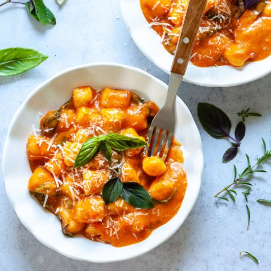 Gnocchi in Cherry Tomato Sauce