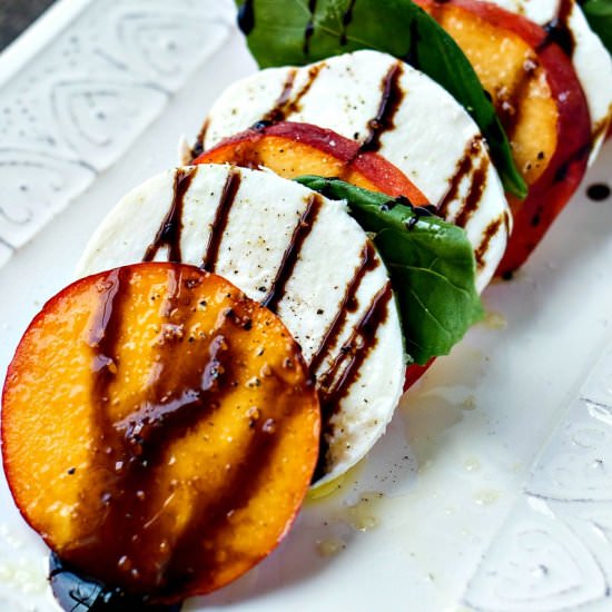 Peach Caprese Salad