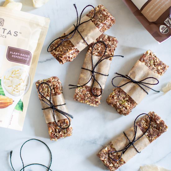 Cacao Date Loaded Energy Bars