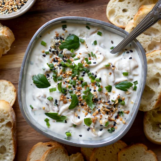 Vegan Caramelized Shallot Dip