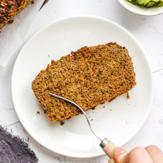 1-bowl vegan zucchini bread