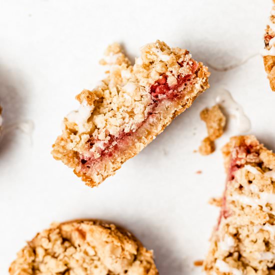 Strawberry Crumble Cookies