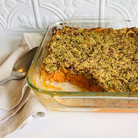 Vegan Sweet Potato Casserole