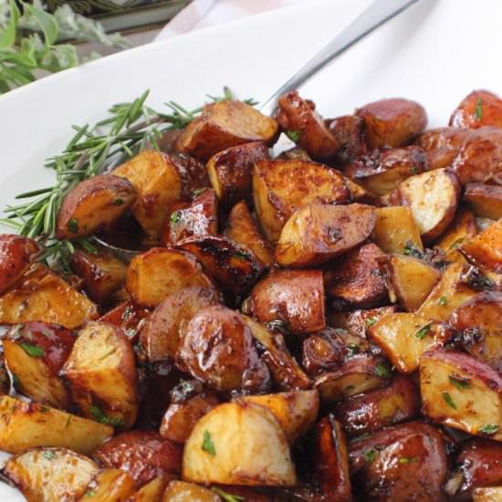 Garlic Balsamic Red Potatoes