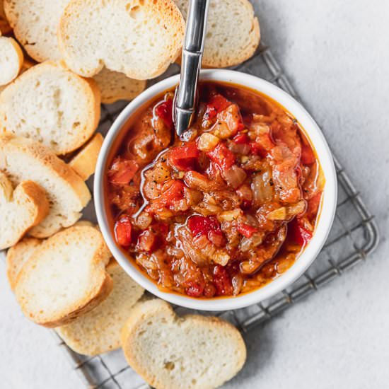 Tomato Onion Red Pepper Spread