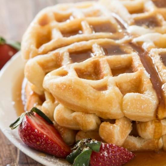 THE ULTIMATE WAFFLE RECIPE