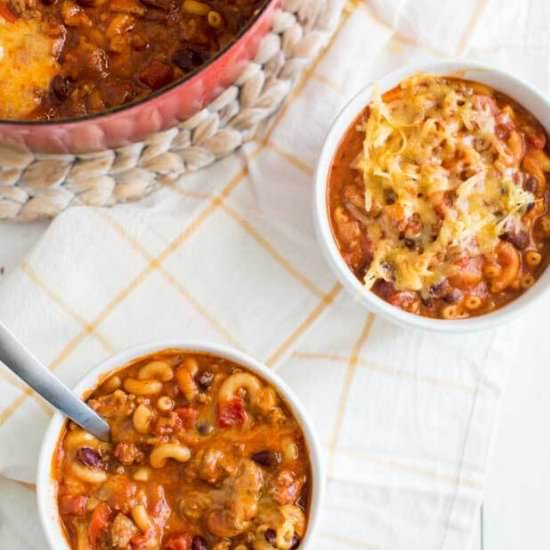 Chili Mac and Cheese