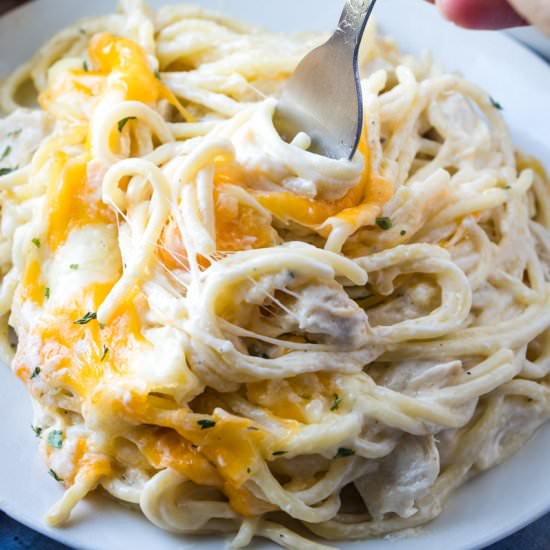 Easy Chicken Tetrazzini