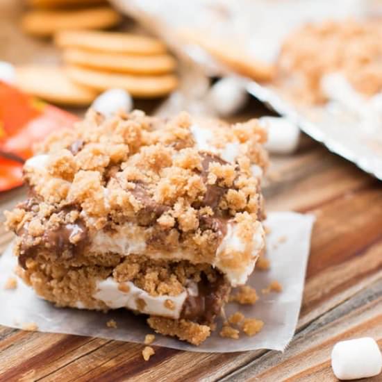 RITZ REESE’S S’MORES BARS [+ VIDEO]