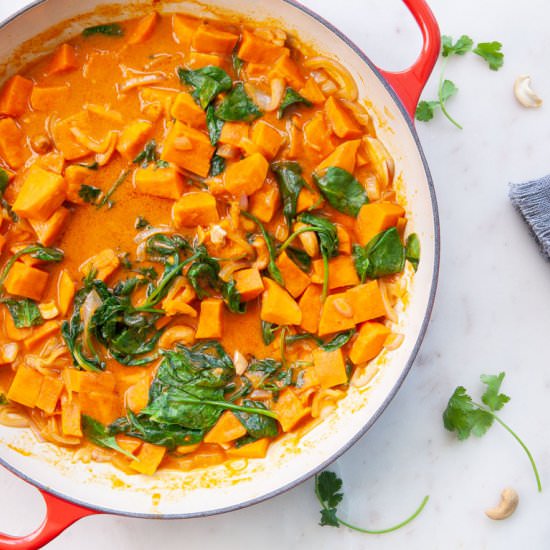 Vegan and Paleo Sweet Potato Curry