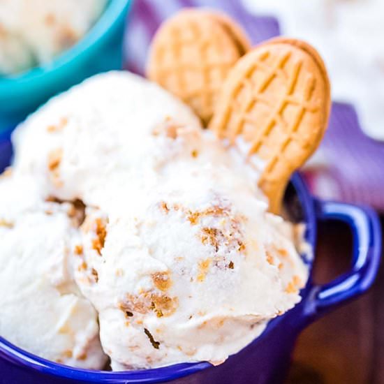 Nutter Butter Ice Cream