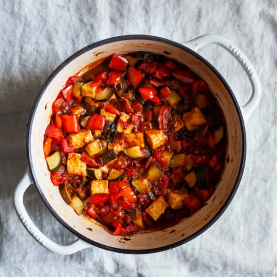 Tempeh Ratatouille