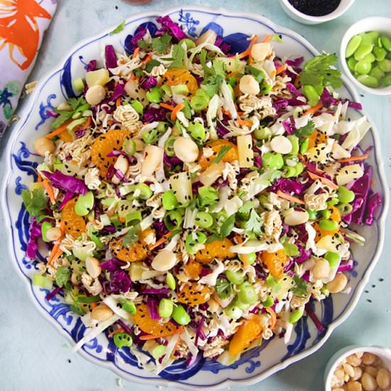 Asian Ramen Noodle Salad Recipe