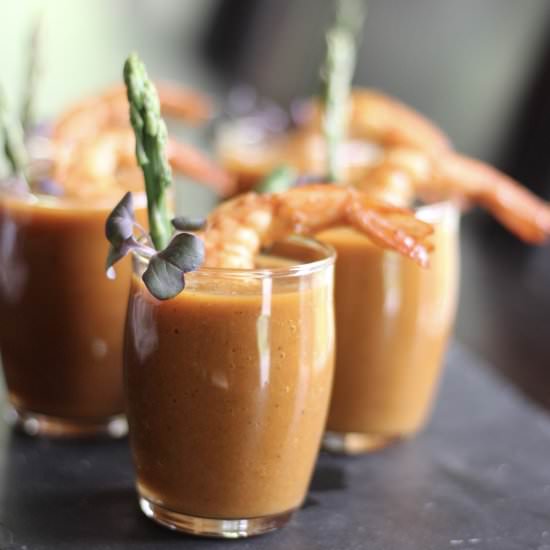 Grilled Spicy Gazpacho
