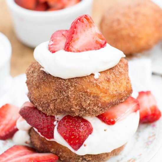 DEEP FRIED STRAWBERRY SHORTCAKES