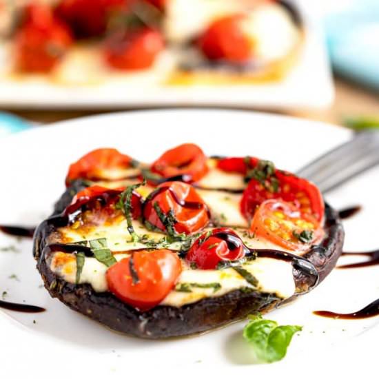 Grilled Portobello Caprese