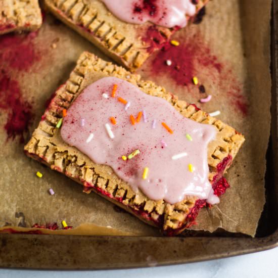 Paleo Vegan Raspberry Pop Tarts