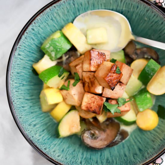 3-Ingredient Vegan Green Curry
