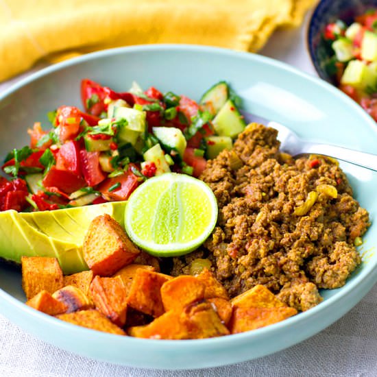 Healthy Naked Burrito Bowl