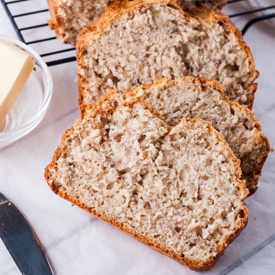 Healthy Banana Bread Recipe