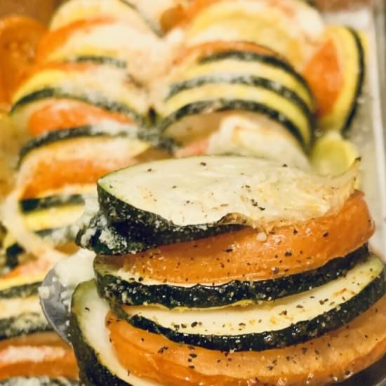 Squash & Tomato Bake