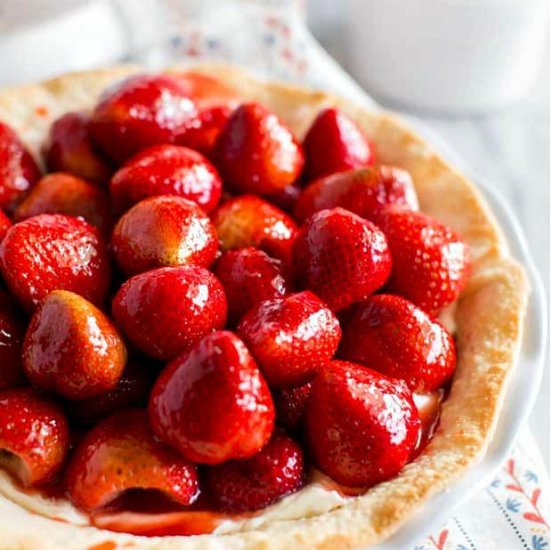 Strawberry Cream Cheese Pie