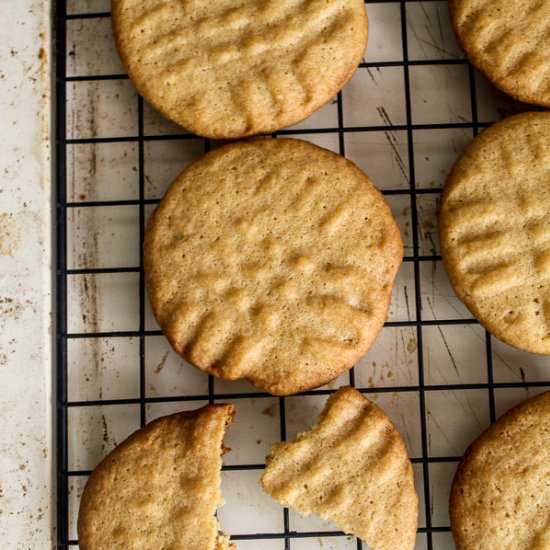 Old Fashioned Peanut Butter Cookies