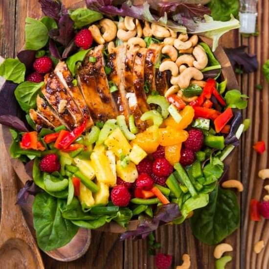 EASY TERIYAKI CHICKEN SALAD