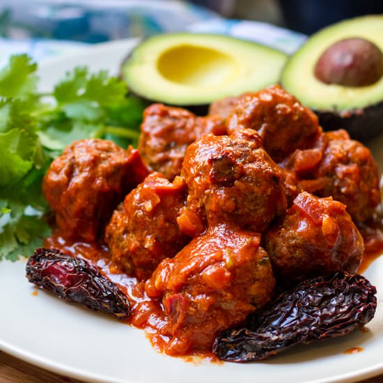 Saucy Spicy Meatballs (Albondigas)