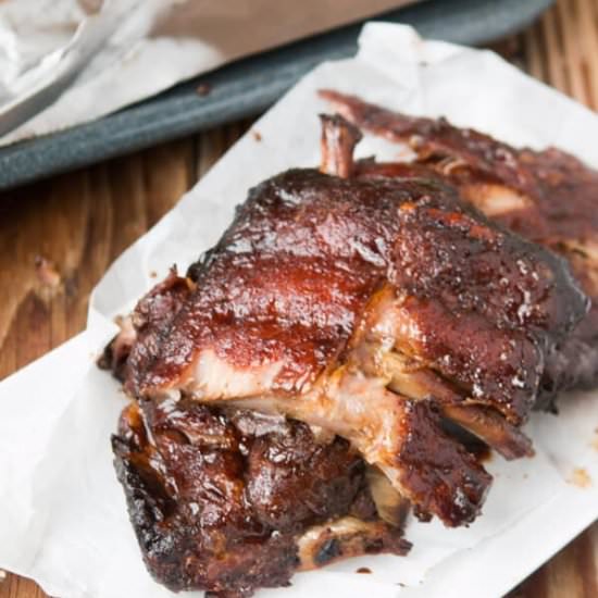 ASIAN STICKY SLOW COOKER RIBS
