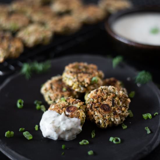 Baked Zucchini Patties