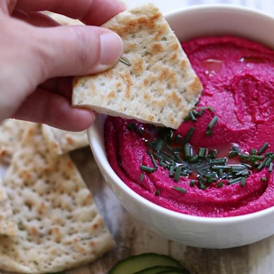 Roasted Beet Hummus