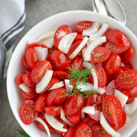 Quick Tomato Salad